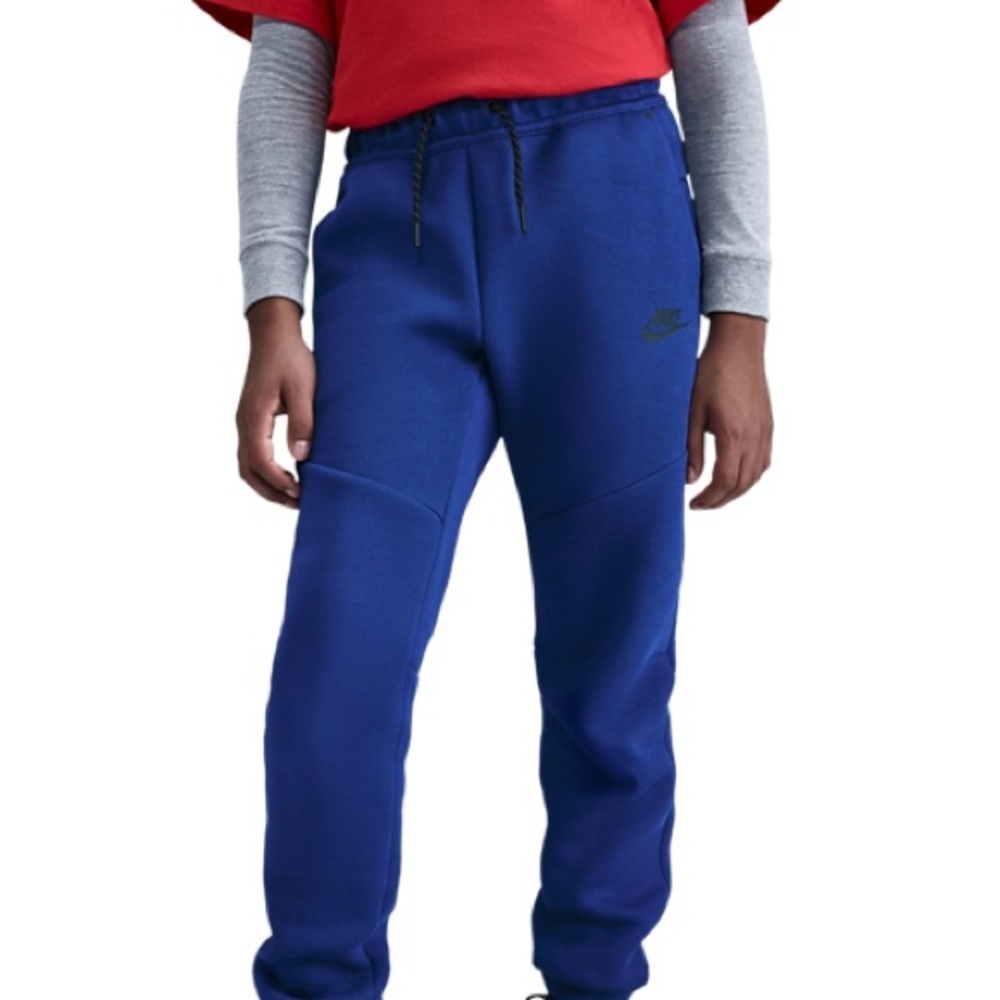 Nike Boys Tech Fleece| Royal Blue Joggers|